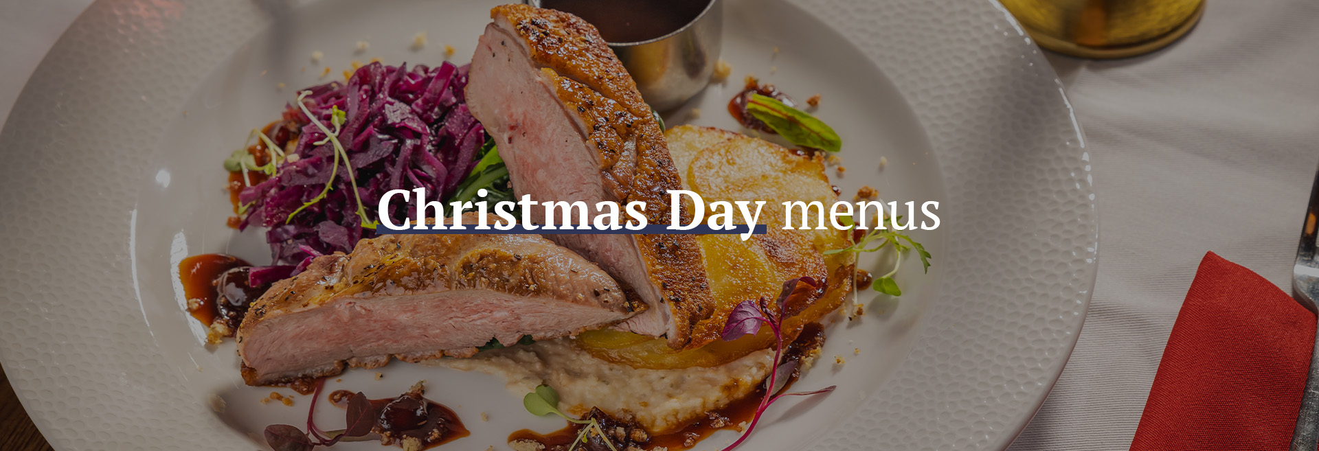 Christmas Day Menu at The Sun In Splendour