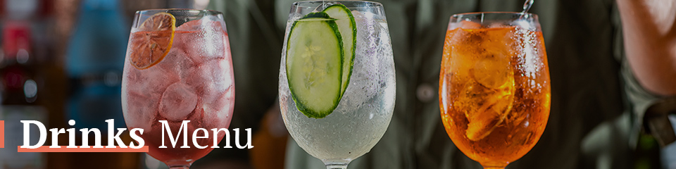 Drinks Menu at The Sun In Splendour